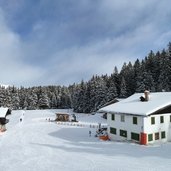 ski pistenende bei seehof vigiljoch