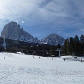 langkofelgruppe ab monte pana winter ski