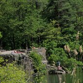 felsen grosser montiggler see