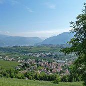 aussicht gleif auf eppan