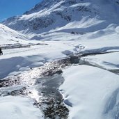 talschluss pfelderer tal bei lazinser alm winter