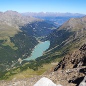 RS Martelltal Vordere Rotspitze Zufrittsee Staudamm