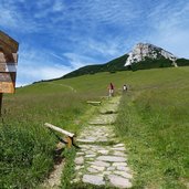 aldein jochgrimm weg steig auf das weisshorn