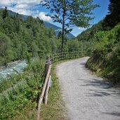 radweg zwischen laas und schlanders