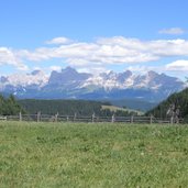 Weissenstein Aussicht Rosengarten Latemar RD P