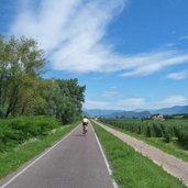 etsch radweg bei laag