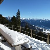 val di fiemme inverno da malga cugola