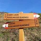 lajen ried wegweiser vogelweider rundweg