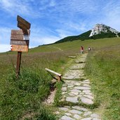 aldein jochgrimm weg steig auf das weisshorn