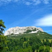 aldein weisshorn mit gipfelkreuz