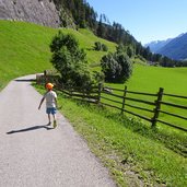 Ahrntal Platterwand Kind Mensch