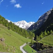 blick ins innere pfossental vom vorderkaser aus