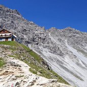 rifugio tabaretta huette und nordblick