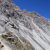 ortler weg von tabarettahuette zum baerenjoch