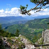 blick auf mendel von cislon hochwand