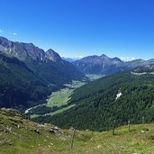 aussicht auf pfitschtal pfitschertal