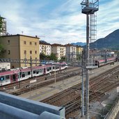 trento stazione dei treni ferrovia