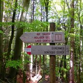 wanderweg nr duererweg von buchholz zum sauchpass wegweiser