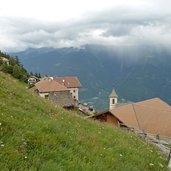 ziel st martin im kofel ueber weg