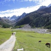 Meraner Hoehenweg Nord Hohe Weisse Kleine Weisse