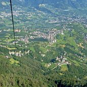 seilbahn hochmuth nach dorf tirol erdpyramiden