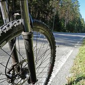 pustertaler sonnenstrasse bei stegen fahrrad