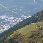 vinschger hoehenweg herbst richtung schlanders