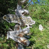 wegweiser nr stilfser joch goldsee