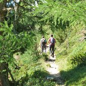 wanderer am wormisionssteig