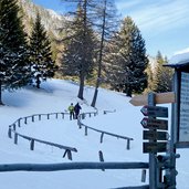 gampenpass winter start weg laugenalm