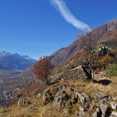 naturns wallburgboeden herbst aussicht vinschgau und juval