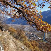 abstieg naturns naturlehrpfad herbst