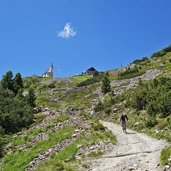 aufstieg latzfonser kreuz letzter abschnitt mtb abfahrt