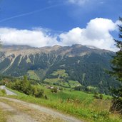 obere erzstrasse panorama waldweg ridnauntal