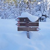 stuls weg nr richtung hochegg winter