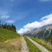 obere erzstrasse panorama waldweg ridnauntal