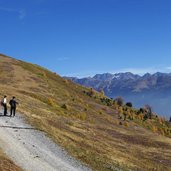 watles nebel ueber dem vinschgau tal fr