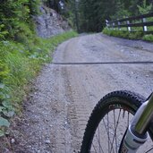 mtb durch sengestal forstweg