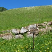 weg nach lappach dorf