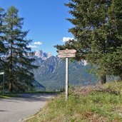 wanderweg A toblach zum innicher eck