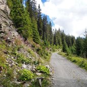 mtb route und wanderweg von lachwiesen zum innicher eck fr