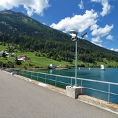 panorama staumauer reschensee frame