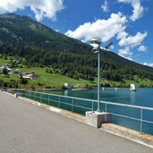 panorama staumauer reschensee frame