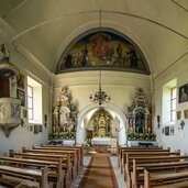 ritten maria saal kirche innen