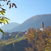 herbst blick nach penon