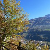 riffianer waalweg herbst ausblick