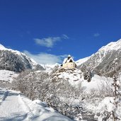 ridnaun st laurentiuskirche bei maiern winter