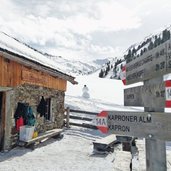 huette bei ochsenberger alm langtaufers winter