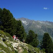 hoehenweg nr schoeneben nach haideralm