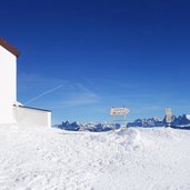 schutzhuette rittner horn haus winter